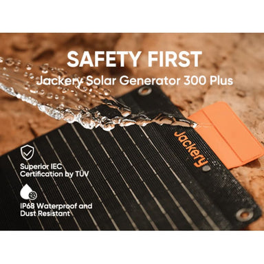 Jackery Solar Generator 300 Plus features  display