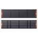 Jackery SolarSaga 200W Solar Panel- showing both sides.