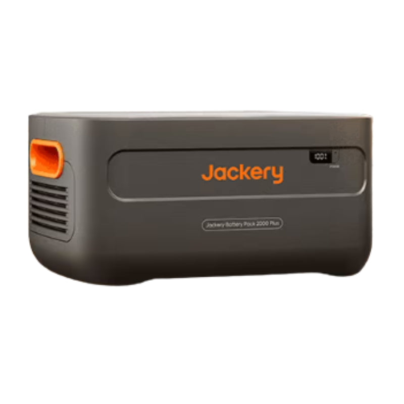 Jackery Battery Pack 2000 Plus on a white background.
