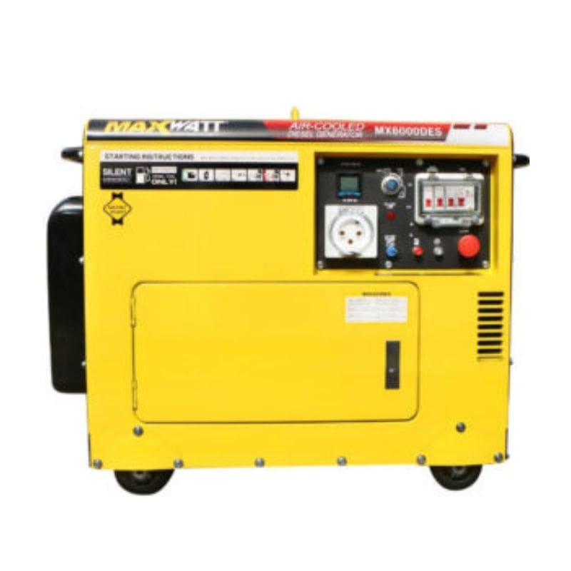 MaxWatt MX6000DES 6kVA/5000W Diesel Generator