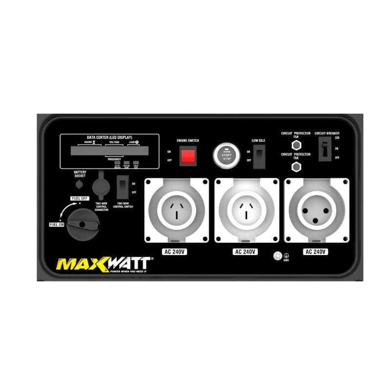 MaxWatt MX9000IS 9000W Pure Sine Digital Inverter Generator