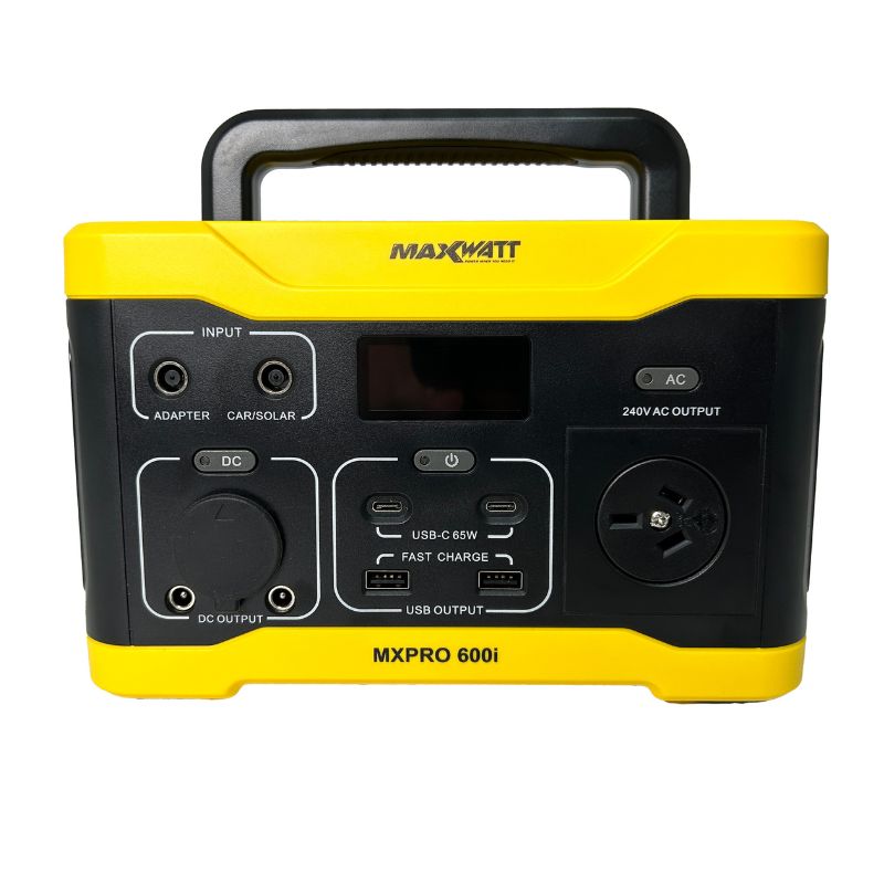 MaxWatt MXPRO600 300Watt Pure Sine Wave Portable Power Station