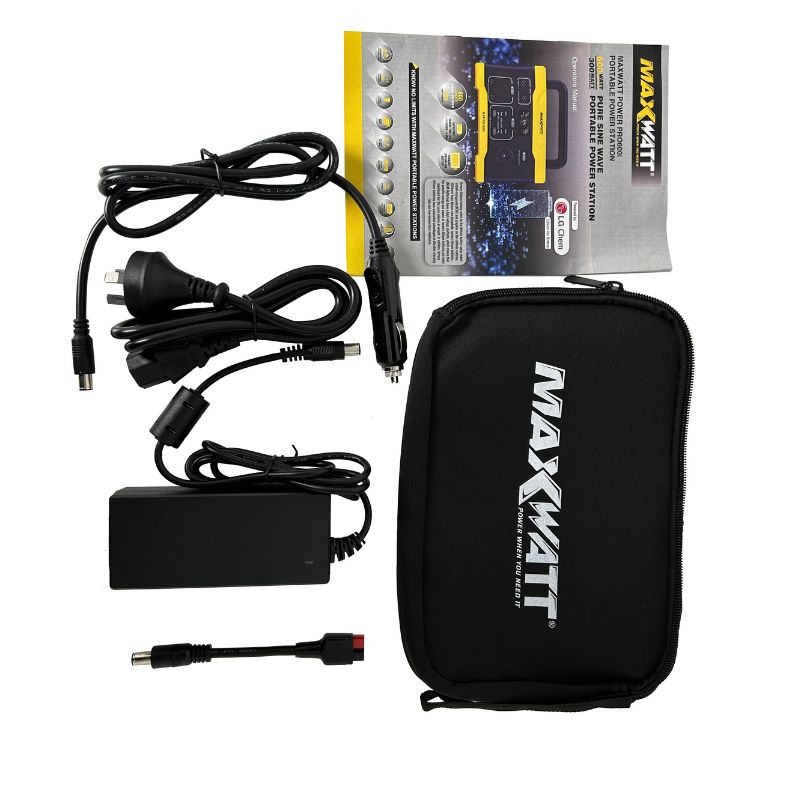 MaxWatt MXPRO600 300Watt Pure Sine Wave Portable Power Station