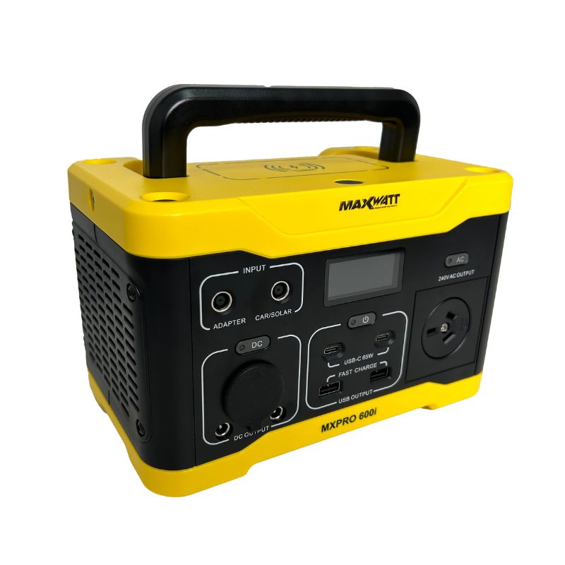 MaxWatt MXPRO600 300Watt Pure Sine Wave Portable Power Station