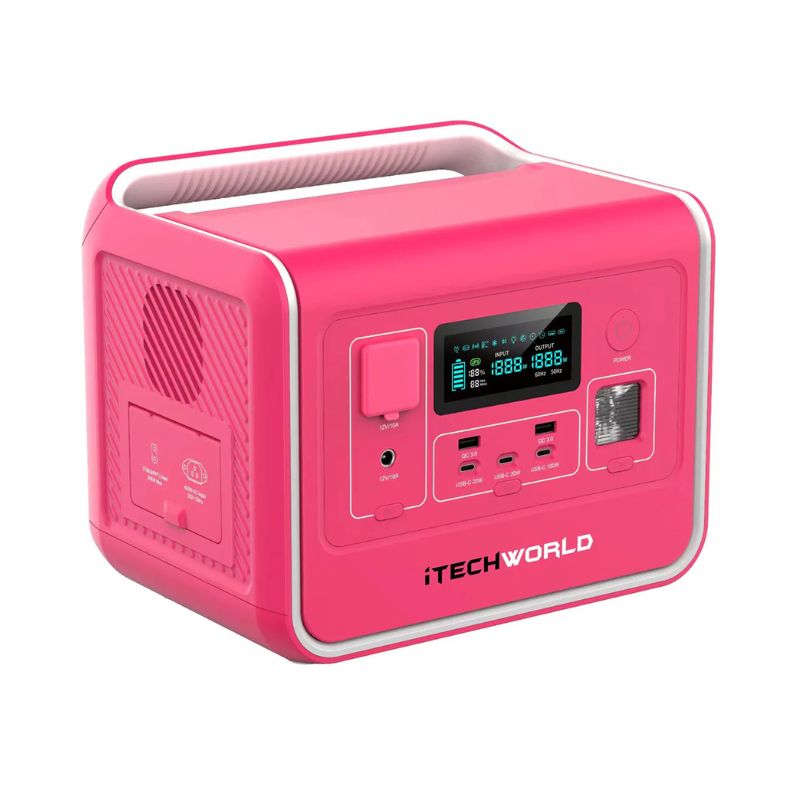 PS800 Portable Power Station Pink Right View