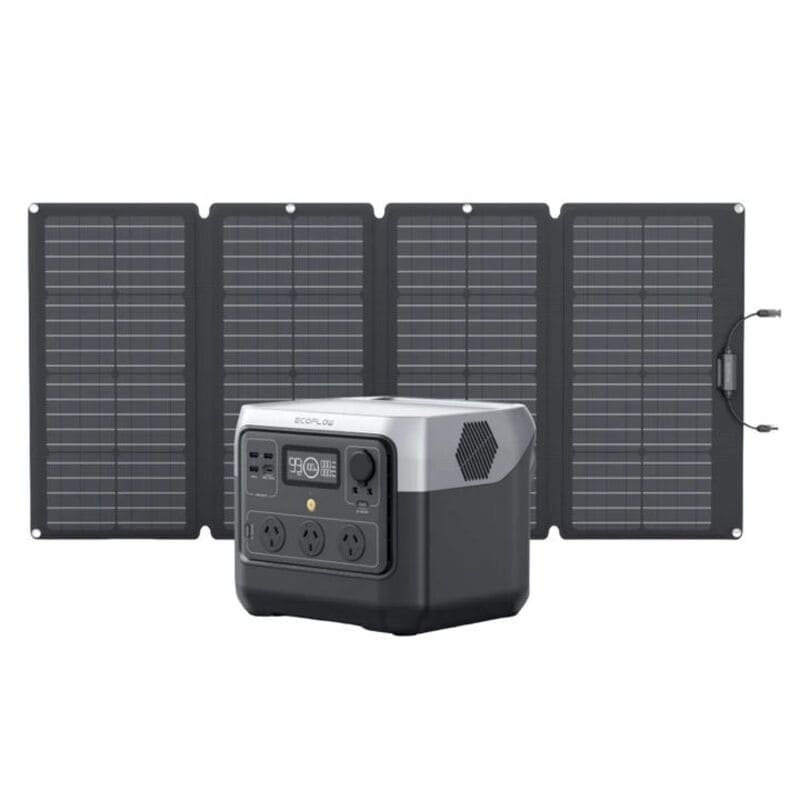 RIVER 2 Pro Portable Power Station Single-facial PV160W front view