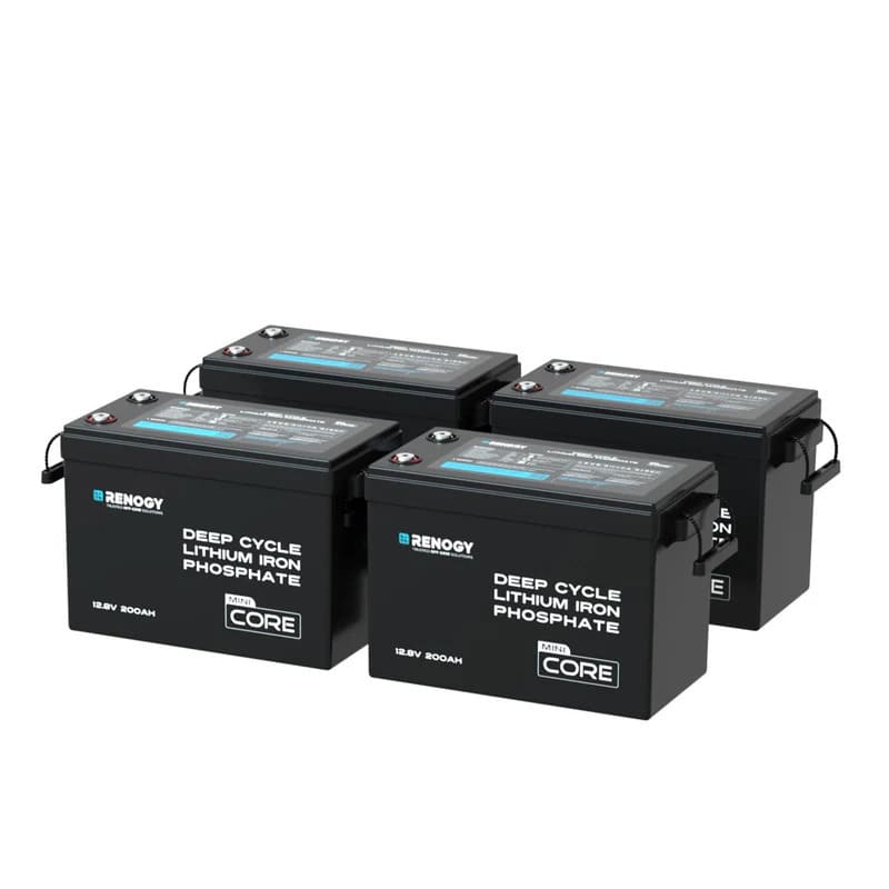 Renogy 10.24kWh Off-Grid Power Kit | 3000W Inverter, 60A MPPT- 4 batteries