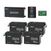 Renogy 10.24kWh Off-Grid Power Kit | 3000W Inverter, 60A MPPT- no panels setup