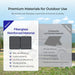 Renogy 100W Portable Solar Panel-Premium materials