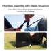 Renogy 100W Portable Solar Panel-easy assembly