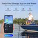 Renogy 12V 100Ah Trolling Motor Group 24 LiFePO4 Battery w/ Bluetooth-app monitoring display
