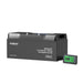 Renogy 12V 200Ah Pro Deep Cycle Lithium Iron Phosphate Battery w/ Bluetooth & Self-Heating with monitor on white background.