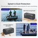 Renogy 12V 200Ah Pro Deep Cycle Lithium Iron Phosphate Battery w/ Bluetooth & Self Heating-Splash and dust protection.
