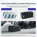 Renogy 12V 200Ah Pro Deep Cycle Lithium Iron Phosphate Battery w/ Bluetooth & Self-Heating-vibration-proof design and mounting holes