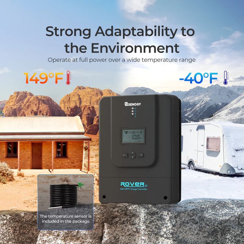 Renogy 15.36kWh Off-Grid Power Kit | 3000W Inverter, 60A MPPT - strong adaptability
