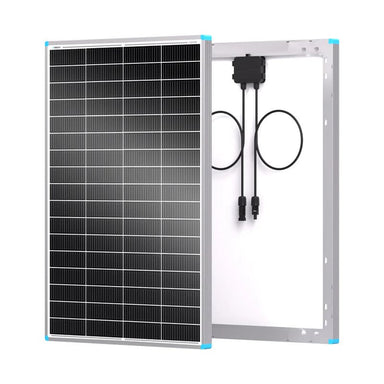 Renogy 16BB N-Type 175 Watt 12V Solar Panel-front and rear