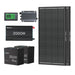 Renogy 2.56kWh Off-Road 4WD Off-Grid Power Kit | 2000W Inverter, 50A DC-DC w/ MPPT, ShadowFlux Panels-complete set