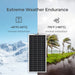 Renogy 200 Watt 12 Volt Flexible and Lightweight Monocrystalline Solar Panel-extreme weather endurance