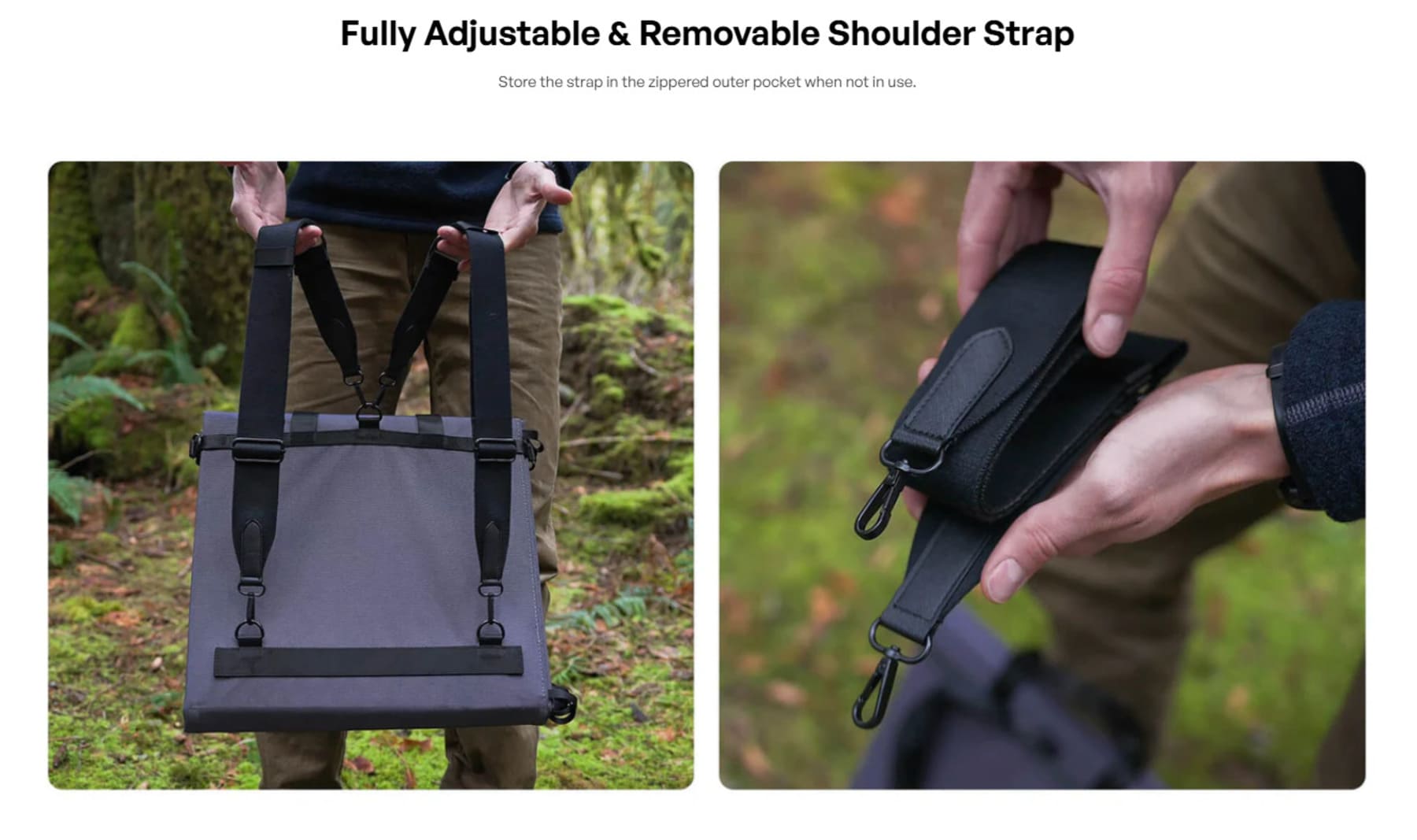 Renogy 200W Solar Panel Blanket-adjustable straps 