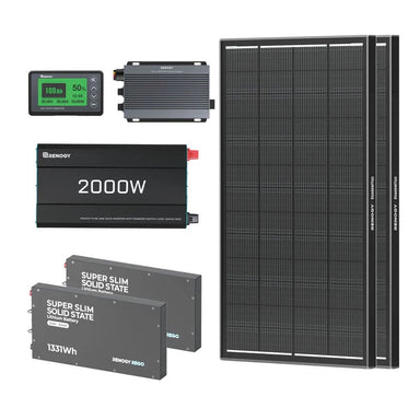 Renogy 208Ah 4WD Expedition Power Kit on a white background