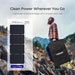 Renogy 220W Lightweight Portable Solar Suitcase-Clean power