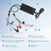Renogy 24V 10A AC to DC Lithium Iron Phosphate Battery Charger -labelling