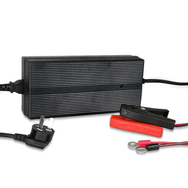 Renogy 24V 10A AC to DC Lithium Iron Phosphate Battery Charger - on a white background
