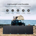 Renogy 3.07kWh Off-Grid Power Kit for Caravans & 4x4 | 240Ah Battery + 2000W Inverter - lightweight panel by the sea