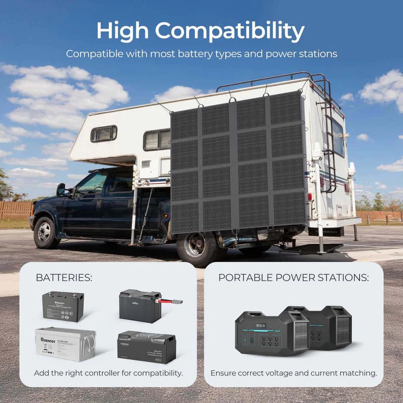 Renogy 400W Solar Panel Blanket-high Compatibility