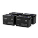 Renogy 48V 50Ah Core Series Deep Cycle Lithium Iron Phosphate Battery-4pcs on a white bg