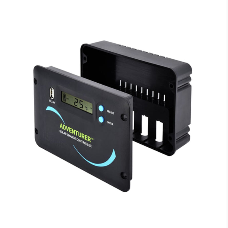 Renogy Adventurer Li 30A PWM Flush Mount Charge Controller with LCD - Opened up product
