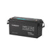 Renogy Core 12V 200Ah Lithium Iron Phosphate Battery w/ Bluetooth-battery on a white bg