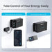 Renogy DCC50S 12V 50A Dual Input DC to DC Battery Charger with MPPT w/ Renogy ONE Core - take control of your energy easily.