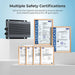Renogy IP67 50A DC-DC Battery Charger with MPPT - certifications