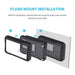 Renogy Monitoring Screen for DC-DC MPPT Battery Charger Series - Flush mount installation
