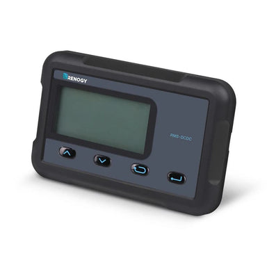 Renogy Monitoring Screen for DC-DC MPPT Battery Charger Series - angular view of monitor