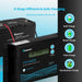 Renogy New Edition Voyager 20A PWM Waterproof Solar Charge Controller - 4 stage efficient and safe charging