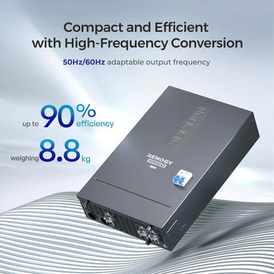 Renogy REGO 12V 3000W HF Inverter charger-compact and efficient