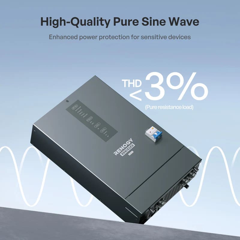 Renogy REGO 12V 3000W HF Inverter charger- High quality Pure sine wave