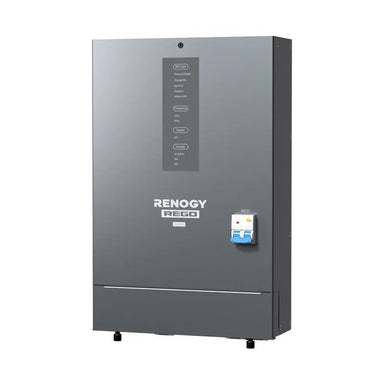 Renogy REGO 12V 3000W HF Inverter charger-side view of inverter