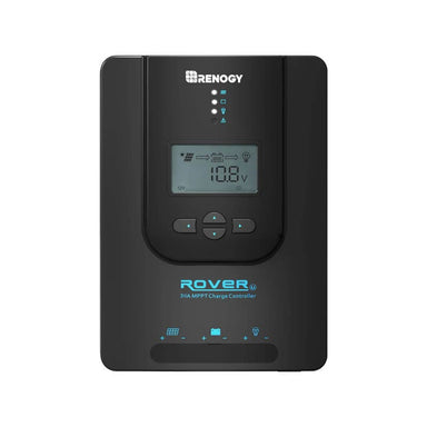 Renogy Rover Li 12V 20/30/40A MPPT Solar Charge Controller - on a white bg
