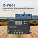 Renogy Wanderer 10A PWM Charge Controller - 2-year - material and workmanship warranty