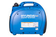 Hyundai 2000W Portable Inverter Generator, side view.