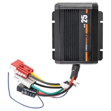 iTechworld Base Slimline 4WD Dual Battery Kit 100Ah Lithium - ITECHDCDC25 battery charger.
