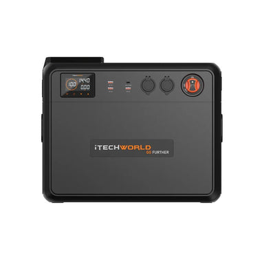 iTechworld Base Portable Dual Battery Kit 120Ah Lithium - battery box