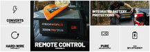 iTechworld Complete 4WD Dual Battery Kit 240Ah Lithium - pure sine wave inverter features display.