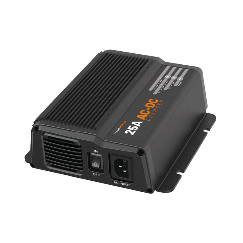 iTechworld Complete Portable Dual Battery Kit 120Ah Lithium - intelligent battery charger.