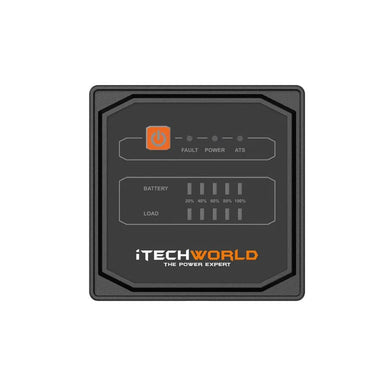 iTechworld Complete Super Slimline 4WD Dual Battery Kit 200Ah Lithium - intelligent Remote control.