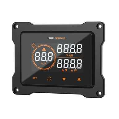 iTechworld Complete Ute Dual Battery Kit 120Ah Lithium - battery monitor and shunt.
