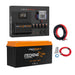 iTechworld Control Hub Kit with 40A DCDC Charger and Lithium Battery - battery kit on a white background.